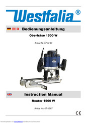 Westfalia 67 42 67 Bedienungsanleitung