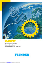 FLENDER CAVEX CDA Bedienungsanleitung