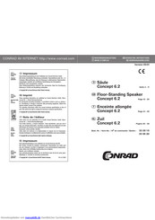 Conrad Electronic Säule Concept 6.2 Bedienungsanleitung