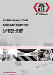 ATH-Heinl ATH-Single Lift 25S Bedienungsanleitung