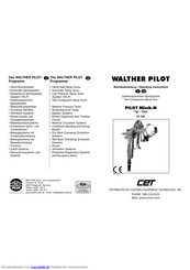 WALTHER PILOT PILOT Misch-N Betriebsanleitung