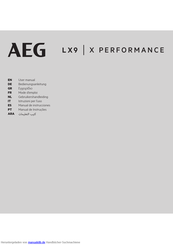 AEG LX9 Bedienungsanleitung