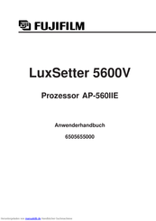 Fujifilm LuxSetter 5600V Anwenderhandbuch