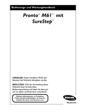 invacare Pronto M61 Series Handbuch