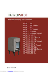 HAFNERTEC GFR XXL 33 F Betriebsanleitung