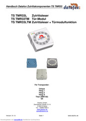 Datafox TS TMR33LTM Handbuch