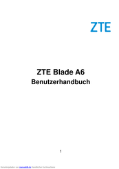 Zte BLADE A6 LITE Benutzerhandbuch