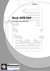 Diamond DFE-50P Bedienungs- Und Wartungsanleitung