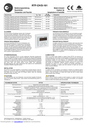 Omnio RTF-D-161-sw Bedienungsanleitung