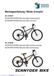 SCHNYDER MTB24 Mountain Bike Montageanleitung