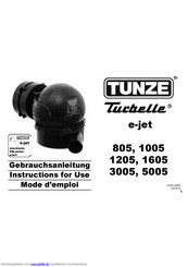 Tunze 1605 Gebrauchsanleitung