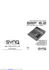 SYNQ AUDIO RESEARCH SMP 8.2 Bedienungsanleitung