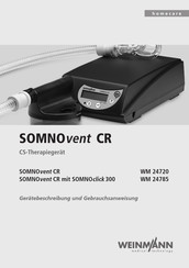 Weinmann SOMNOvent CR Gerätebeschreibung Und Gebrauchsanweisung