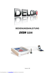 Delox SICON GSM Bedienungsanleitung