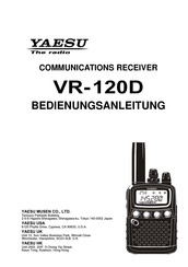 Yaesu VR-120D Bedienungsanleitung
