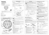 Panasonic WV-SFV311 Installationshandbuch