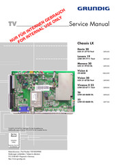 Grundig Vivance II 32 LXW 82-6711 Text GBF8500 Service Anleitung