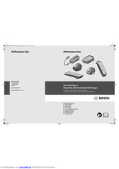 Bosch 1 270 020 907 Originalbetriebsanleitung