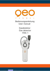 geo fennel FDG 1 Bedienungsanleitung