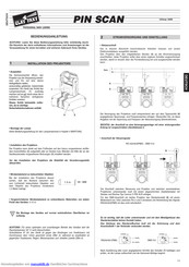 Clay Paky PIN SCAN Bedienungsanleitung