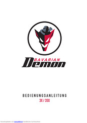 BavarianDEMON 3SX Bedienungsanleitung