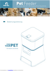 pettec pet feeder