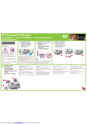 HP Photosmart D7100 series Installationhandbuch