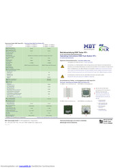 MDT technologies RF-TA55A4.01 Betriebsanleitung