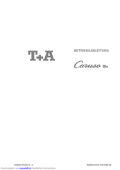 T+A Caruso Blu Betriebsanleitung