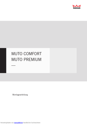 Dorma MUTO Premium XL 80/150 Montageanleitung