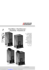 BRAVILOR BONAMAT FreshMore XL Operator Handbuch