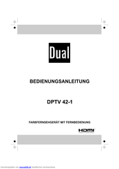 Dual DPTV 42-1 Bedienungsanleitung