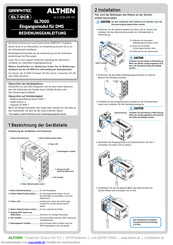 Graphtec GL7000 Bedienungsanleitung