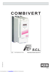 KEB COMBIVERT Betriebsanleitung