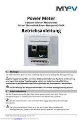 MYPV Power Meter Betriebsanleitung