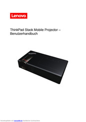 Lenovo ThinkPad Stack Mobile Projector Benutzerhandbuch