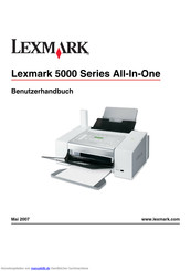 Lexmark 5000 Series All-In-One Benutzerhandbuch