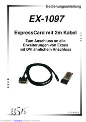 Exsys EX-1097 Bedienungsanleitung