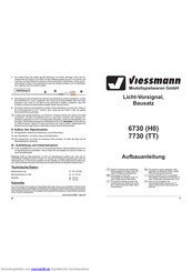 Viessmann 6730 H0 Aufbauanleitung