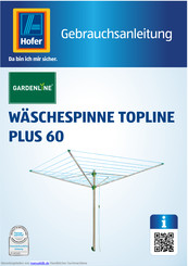 Gardenline TOPLINE PLUS 60 Gebrauchsanleitung