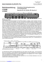 BACHMANN EUROPE Plc Liliput L131540 Betriebsanleitung