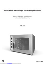 Gastro-Rhein-Main EG423P Installations- Betriebs Und Wartungshandbuch