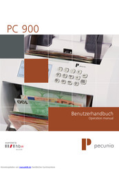 Pecunia PC 900 SE3 Benutzerhandbuch
