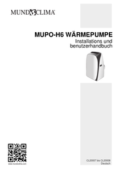 mundoclima MUPO-H6 Installations- Und Benutzerhandbuch