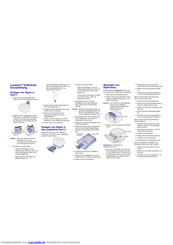 Lexmark E320 Kurzanleitung