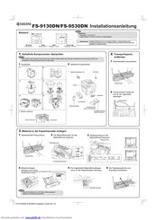 Kyocera FS-9530DN Installationsanleitung