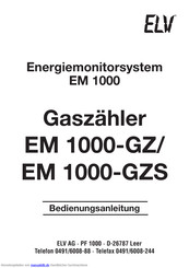 elv EM 1000-GZ Bedienungsanleitung