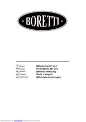 BORETTI BCHSB-90 IX Betriebsanleitung