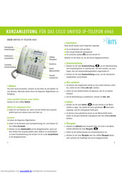 Cisco 6945 Kurzanleitung