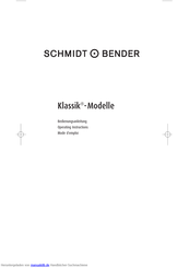 Schmidt & Bender 3-12x42 Bedienungsanleitung